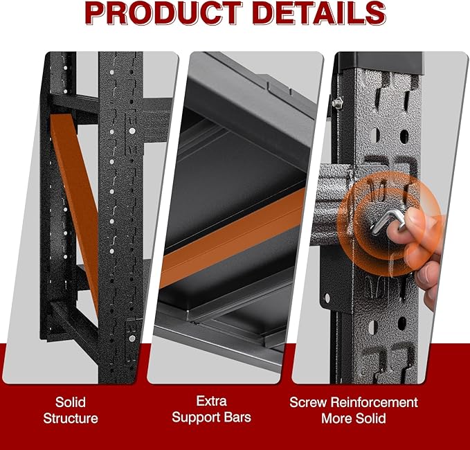 5000LBS Metal Steel Storage Shelves - Image 5
