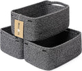 Small Storage Baskets for Organizing | Closet Organizer Bins | Shelf Toy Basket by MiniArkStorageBasketsHome