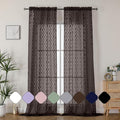 Aiyufeng Sheer Curtains 96 Inches Long by Aiyufeng