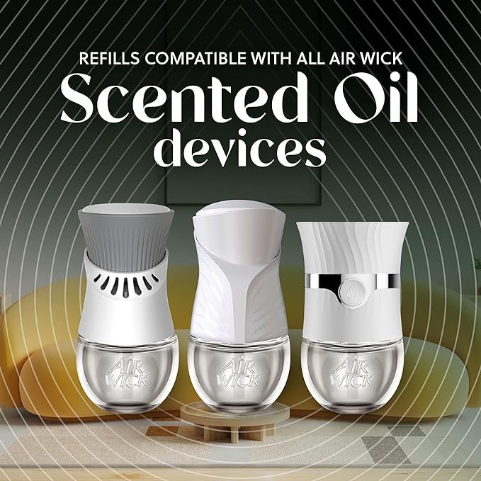 Air Wick Plug In Scented Oil Refills, Watermelon and Mimosa, Air Fresheners - Image 4