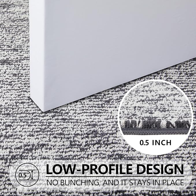 REFETONE Indoor Doormat, Front Door Mat 20"x32" Absorbent Rubber Backing Non - Image 4