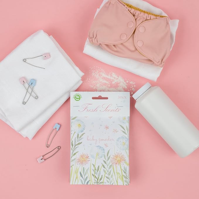 WILLOWBROOK | Fresh Scents Scented Sachet Packet | Baby Powder | Air Freshener - Image 3