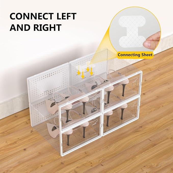 Secret Space 12 Pack XX Large Shoe Storage Organizer - Image 4