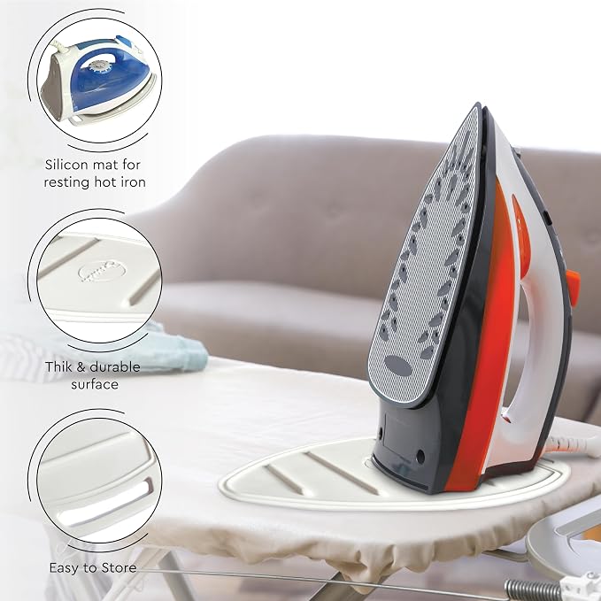Encasa XO Ironing Board Cover and Pad 49"x18" - Image 4