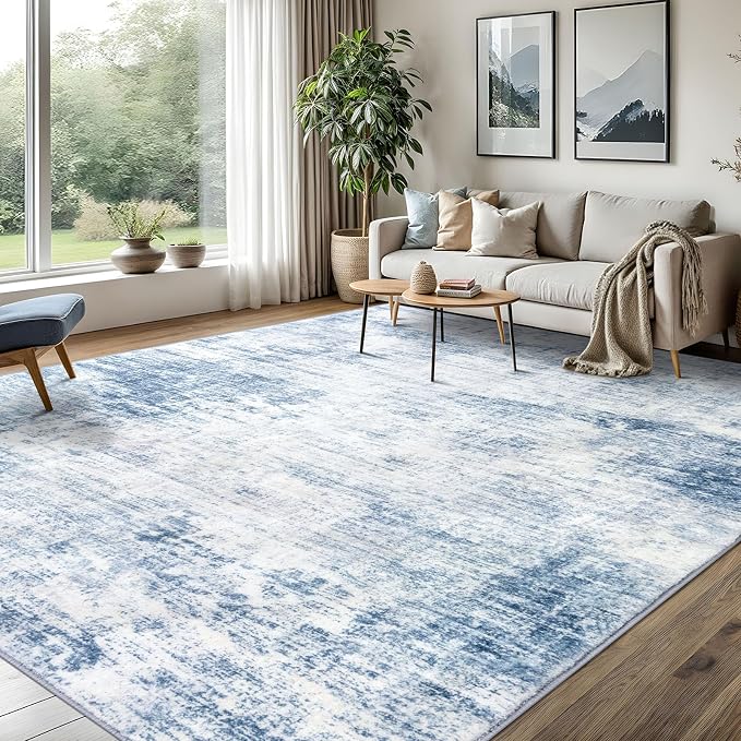 IOHOUZE Abstract Area Rugs 8x10 Ft Washable Large Rugs by iOhouze