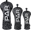 Big Teeth Golf Club Covers Full Set Driver Headcover Fairway Wood Hybrid Golf by BigTeeth