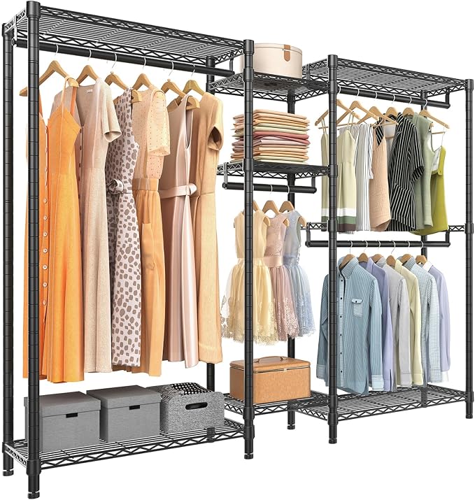 VIPEK Classic V6 Medium Wire Garment Rack Heavy Duty Clothes Rack by VIPEK