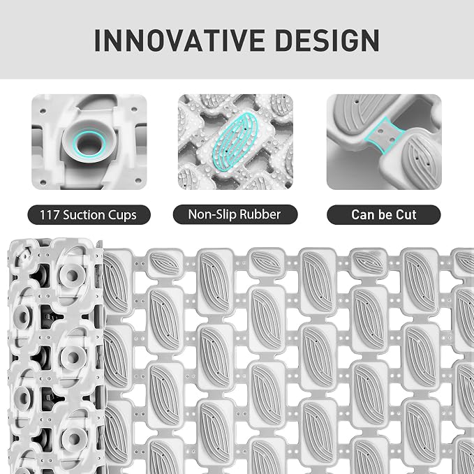 Shower Mat Non Slip Bathtub Mat - Image 3