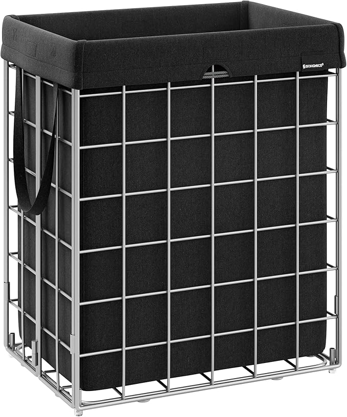 SONGMICS Laundry Hamper, 23.8 Gal. Laundry Basket, Collapsible Clothes Hamper by SONGMICSbySONGMICSHOME
