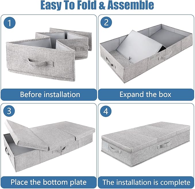 Underbed Storage Containers Bin - Image 3