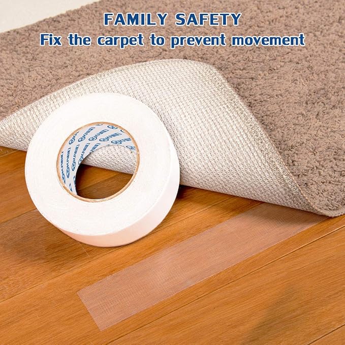 Heavy Duty Carpet Tape Double Sided 4 INx30YD Rug Tape - Image 5