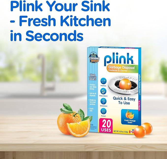 COMPAC HOME Plink Garbage Disposal Cleaner and Deodorizer, Air Fresheners - Image 7