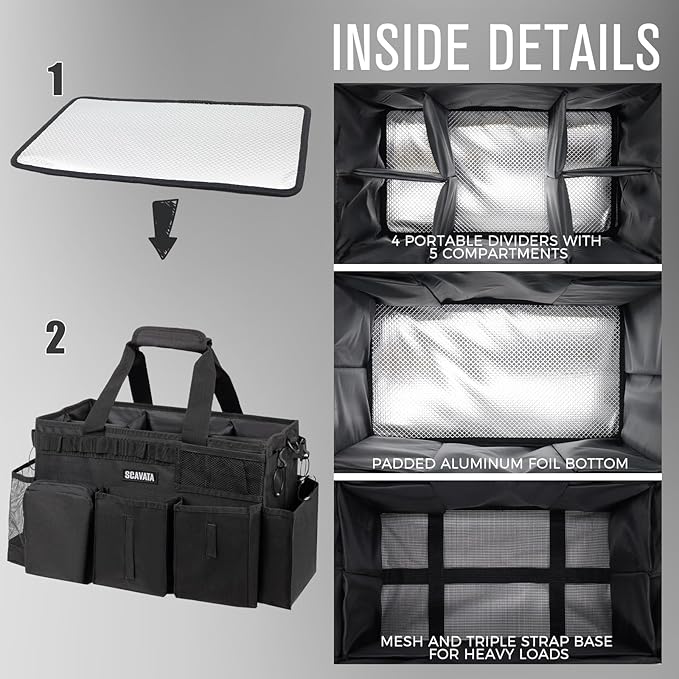 Wearable Cleaning Caddy Bag, Supplies Organizer - Image 5