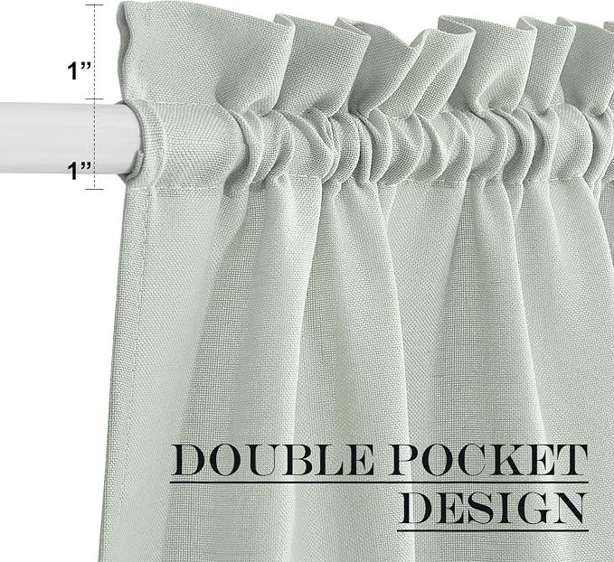 NICETOWN Linen Door Curtain - Image 3