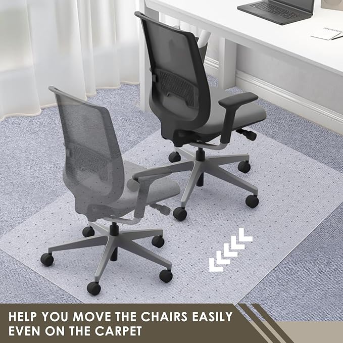 Azadx Heavy Duty Office Chair Mat - Image 5