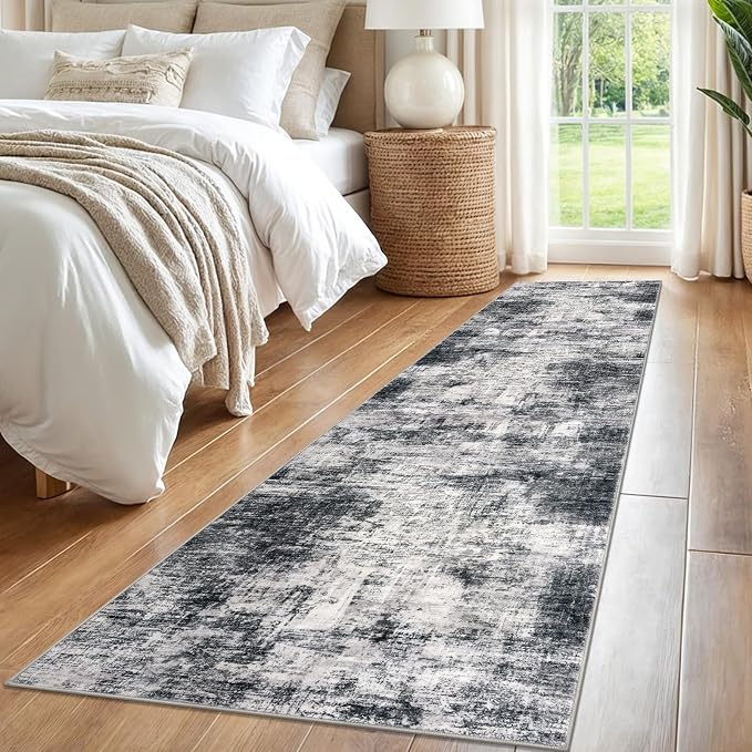 IOHOUZE Abstract Runner Rug 2x8 Ft Washable Runners - Image 8
