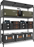 4 Tiers Storage Shelves Load 2640LBS, Metal Shelving Wire Metal Shelving Unit by MEIGAOPLASTICANDMETALHKCOLIMITED