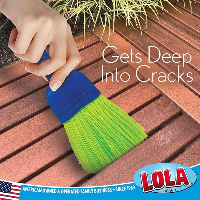 LOLA Whisk Broom, Hand Brush, Durable Bristles, Whisks Away Dirt & Debris - Image 5