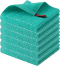 Homaxy 100% Cotton Terry Kitchen Dish Cloths, Ultra Soft and Absorbent Dish by Homaxy
