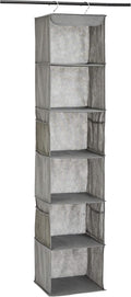 Amazon Basics 6-Tier Hanging Closet Shelf Organizer by AmazonBasics