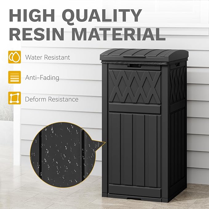 DWVO 36-Gallon Outdoor Trash Can - Image 6