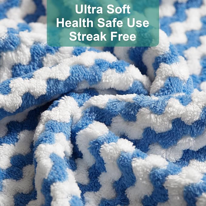 JOYMOOP Microfiber Cleaning Cloth, Absorbent Streak Free Lint Cleaning Cloths - Image 5