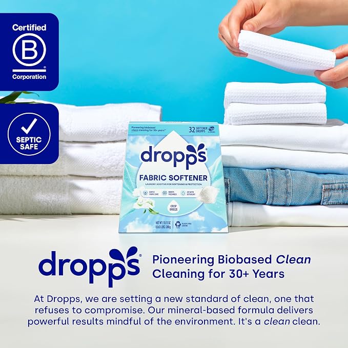 Dropps Laundry Fabric Softener Pods, Unscented - Image 6