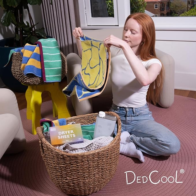 DedCool Dryer Sheets | Xtra Milk | 40 Count | Non-Toxic Vegan Fabric Softener | - Image 6