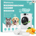 Washing Machine Cleaner Tablets: 24 Pack Deep Cleaning by Mamouris