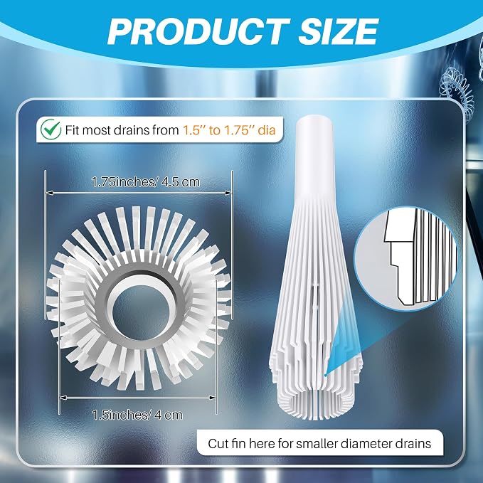 Feekoon 1 Pack Lint Trap for Washing Machine Utility Tub and Sink Drains - Image 2