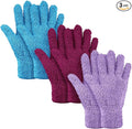 Patelai 3 Pairs Microfiber Plant Dusting Gloves Leaf Cleaning Gloves by Patelai