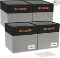 Collapsible Fabric Storage Cube Bins by Bagnizer