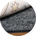 BAGAIL Felt and Natural Rubber Backing Rug Pads 1/8” Thick, Round 6 Feet Non by BAGAILBASICS