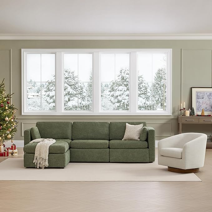 CHITA Oversized Modular Sectional Sofa, FSC Certified L Shaped Couch Reversible - Image 5