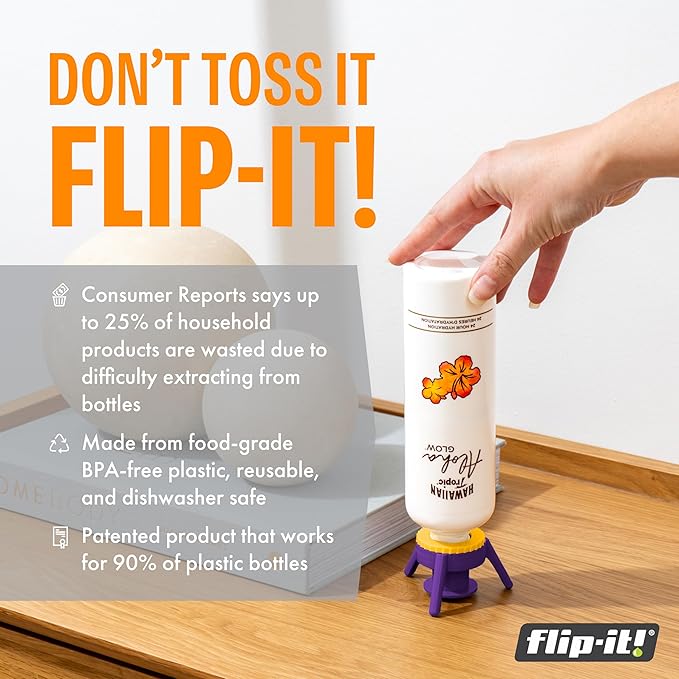 Flip-It! Bottle Emptying Kit – 6 Bottle Pack - Image 2