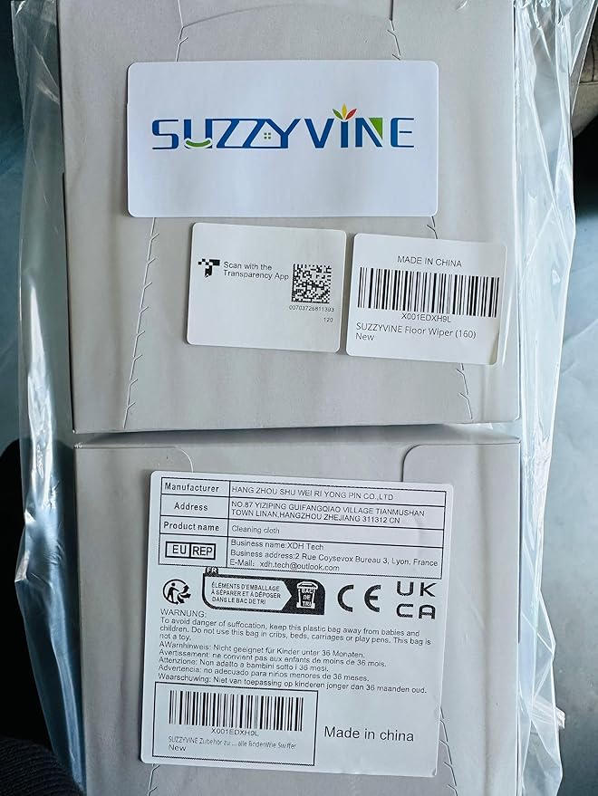 SUZZYVINE Dry Sweeping Cloths Mop Refills Disposable Floor Cleaning Wipes - Image 12