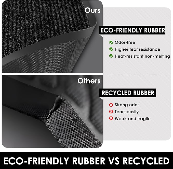 4′ x 62′ Front Door Mat Indoor Outdoor Entrance, Commercial Floor Mat Heavy - Image 9