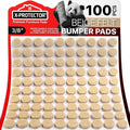Cabinet Door Bumpers X-Protector 100 PCS – Small Felt Pads 3/8” – Ideal Beige by X-Protector