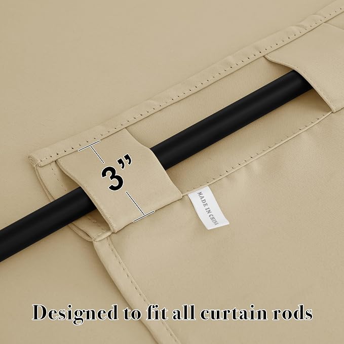RYB HOME Small Window Curtains - Image 2