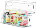 Plastic Food Storage Clear Container 2 Pack Bin by primebox