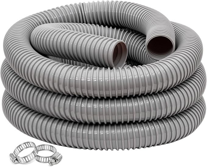 Dust Collection Hose 1.5 in × 5 ft Heavy Duty Flexible PVC Reinforced Thicken by ZY-hosetube