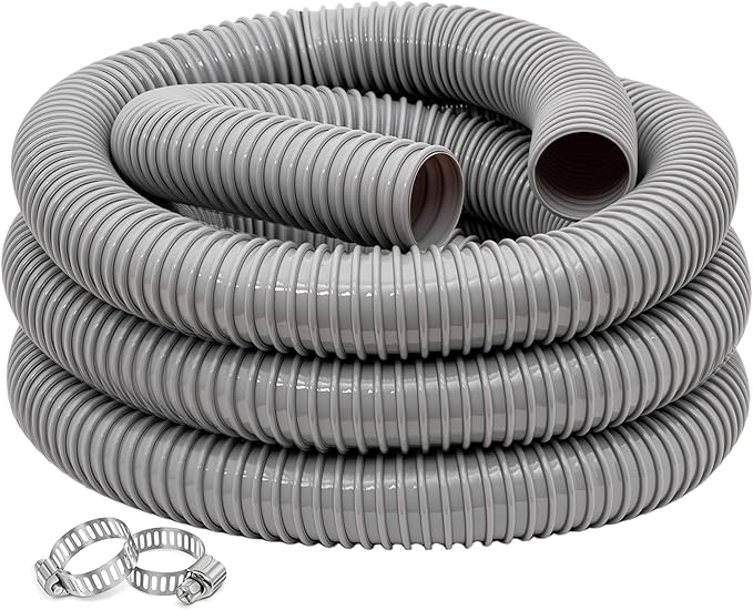 Dust Collection Hose 1.5 in × 10 ft Heavy Duty Flexible PVC Reinforced Thicken by ZY-hosetube