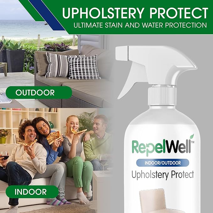 Eco-Friendly Upholstery Protect Stain & Water Repellent Spray 24oz – Non-Toxic - Image 3