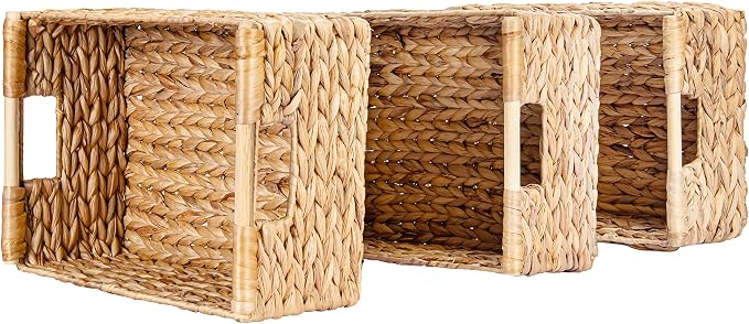 Large Wicker Basket Rectangular - Image 5