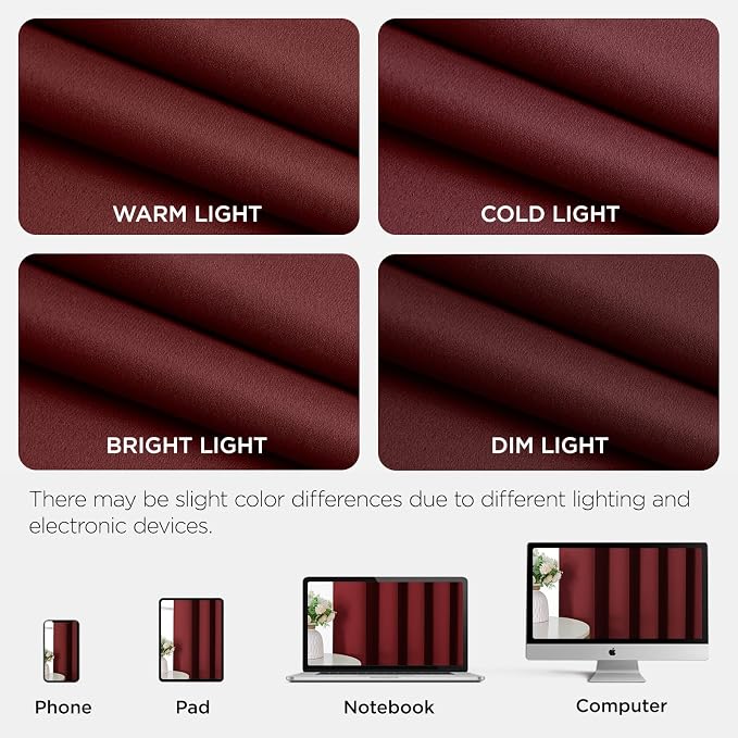 Joydeco Blackout Door Curtain for Doorway Privacy 78 Inches Long, Grommet - Image 8