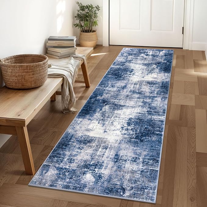 IOHOUZE Abstract Runner Rug 2x6 Ft Washable Runners by iOhouze