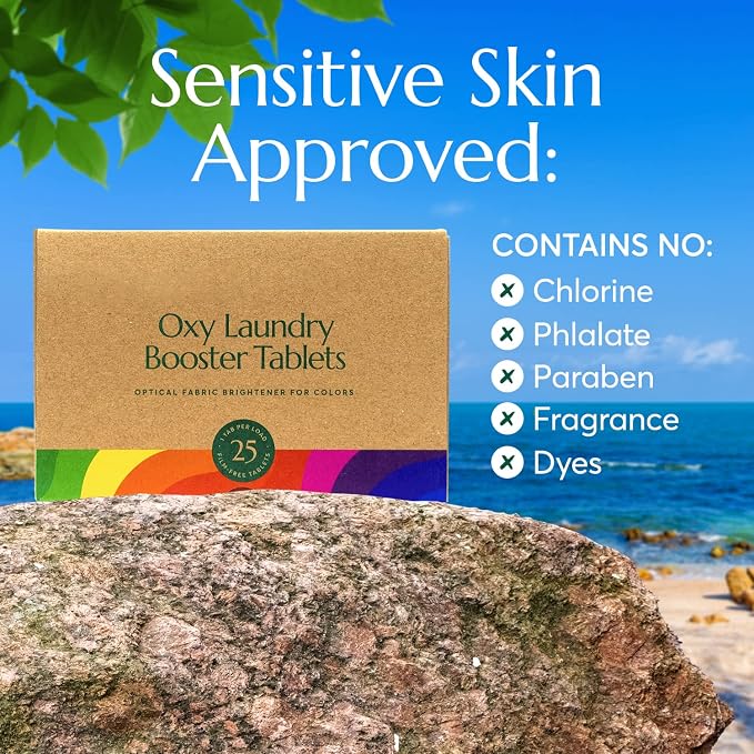 Cleanomic - Oxy Laundry Booster Tablets - Oxy Cleaner Laundry Stain Remover - Image 4