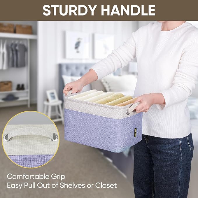 BALEINE 1 Pack Fabric Storage Bins - Image 8