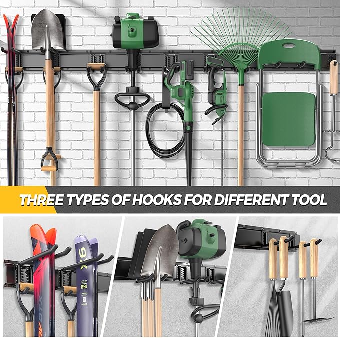 LBT 66" Garage Tool Organizer Wall Mount - Image 6