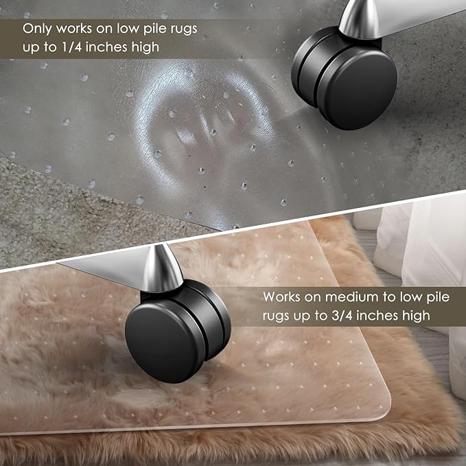 Azadx Heavy Duty Office Chair Mat - Image 2
